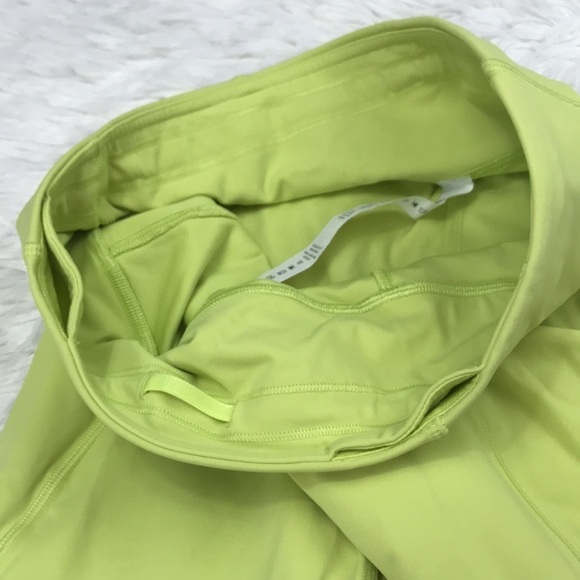 Lululemon Time To Sweat Crop 23" Lemon Vibe - Picture 3 of 7